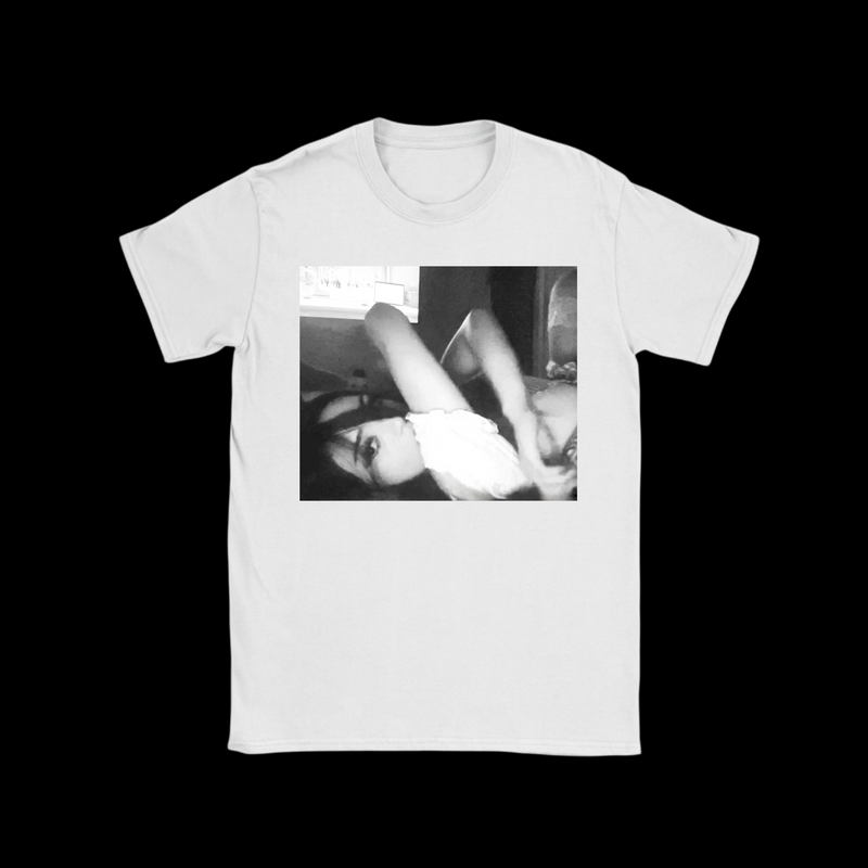 miss behaves white tee